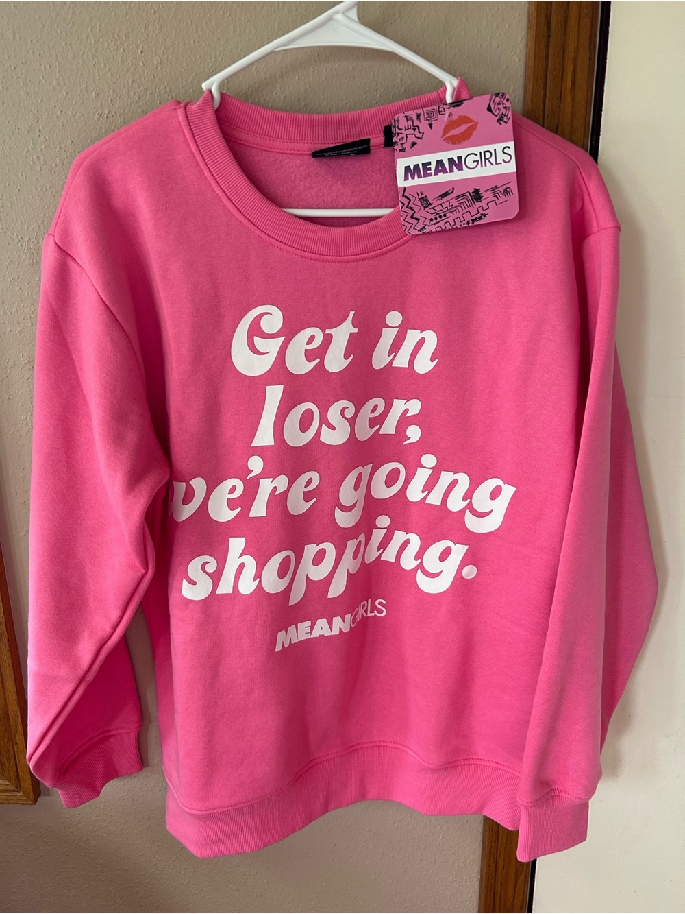 🆕💖Mean Girls Crewneck in Bubblegum - Picture 3 of 5